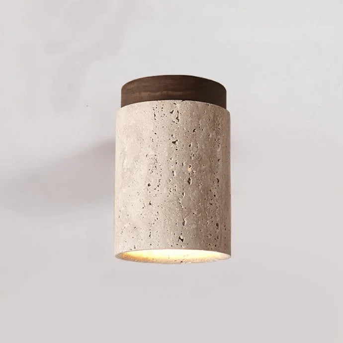 Glowing Marble - Elegant Ceiling Light for Staircase