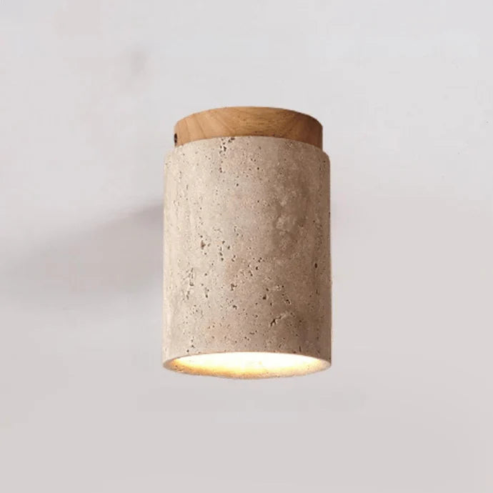 Glowing Marble - Elegant Ceiling Light for Staircase