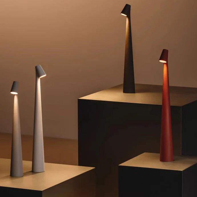 Nordic-Inspired LED Lamp | Wireless | Perfect for Reading and Dining