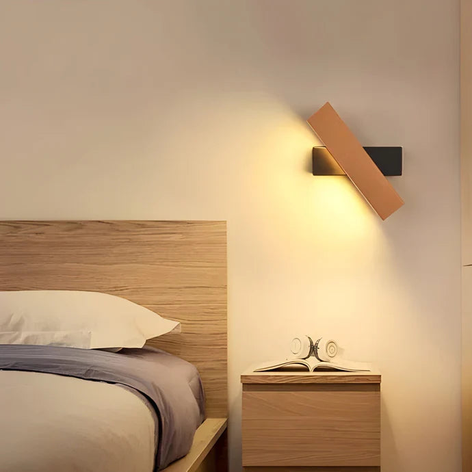 WoodGlow - Minimalistic Wooden Wall Lamp
