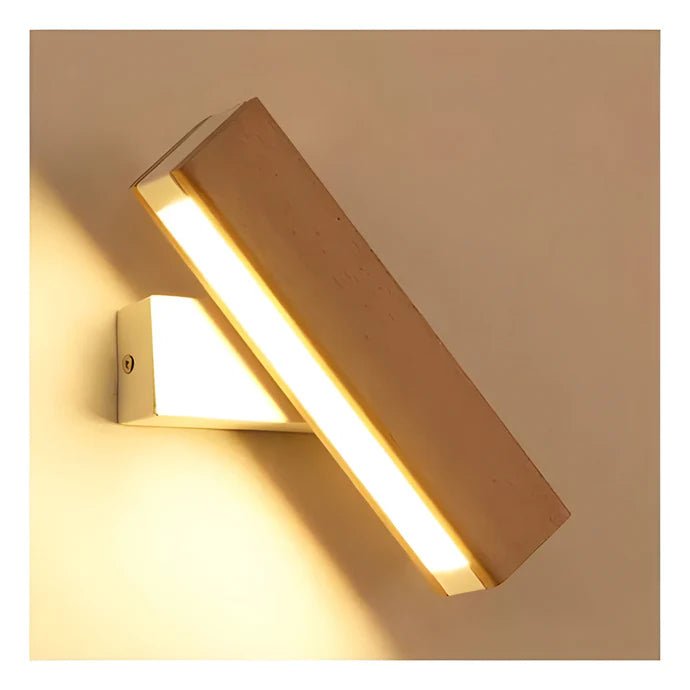 WoodGlow - Minimalistic Wooden Wall Lamp
