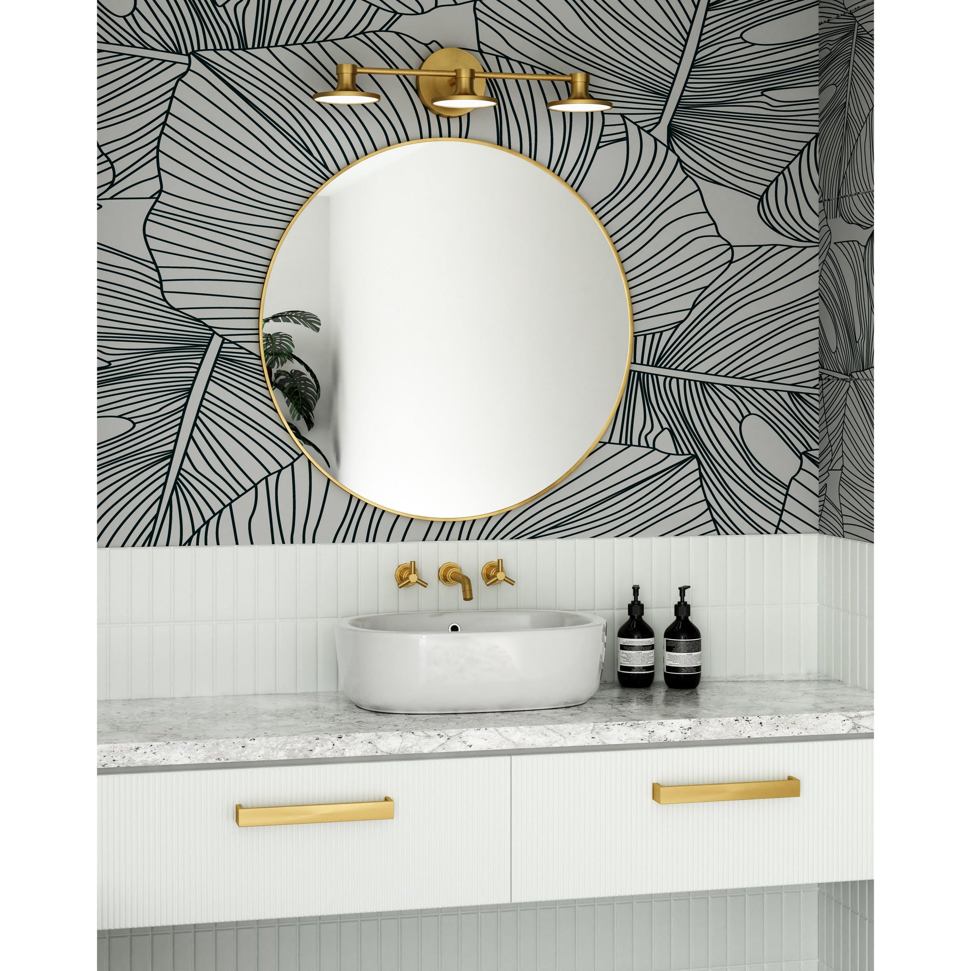 Lunara Trio Wall Light