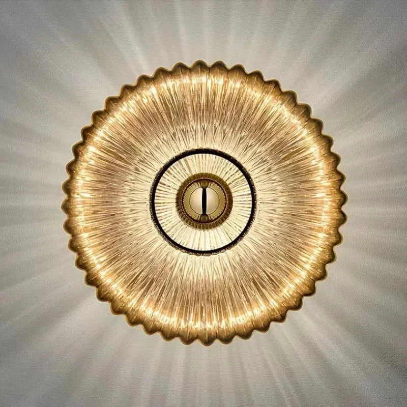 VitraGlow – Contemporary Glass Sconce
