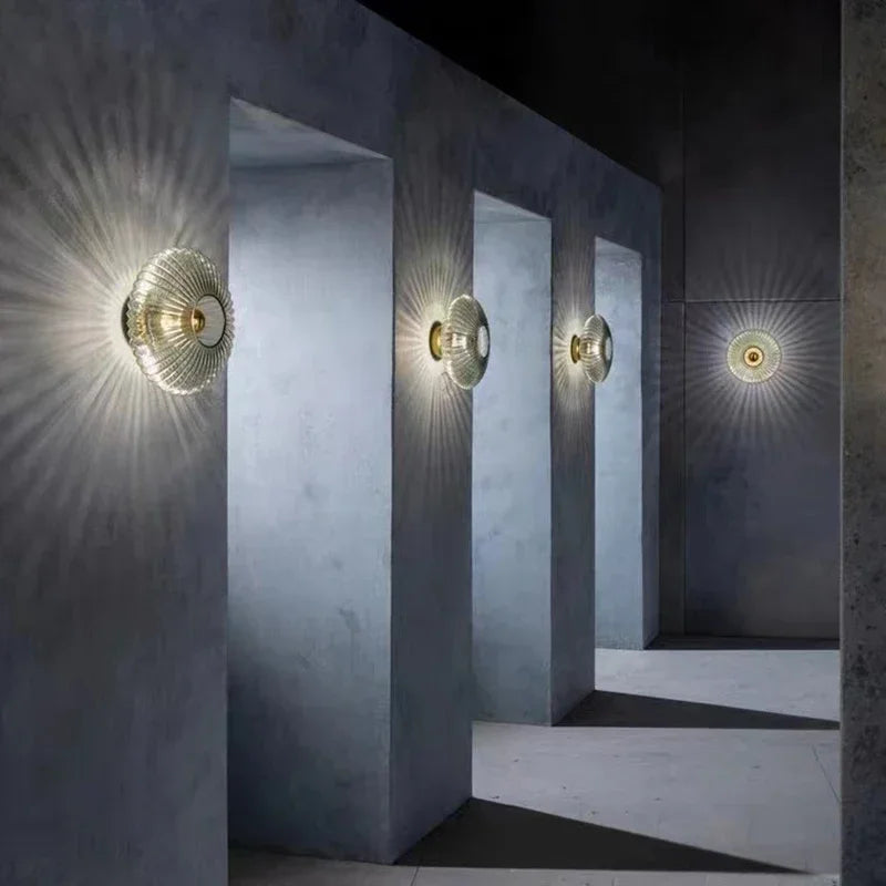 VitraGlow – Contemporary Glass Sconce