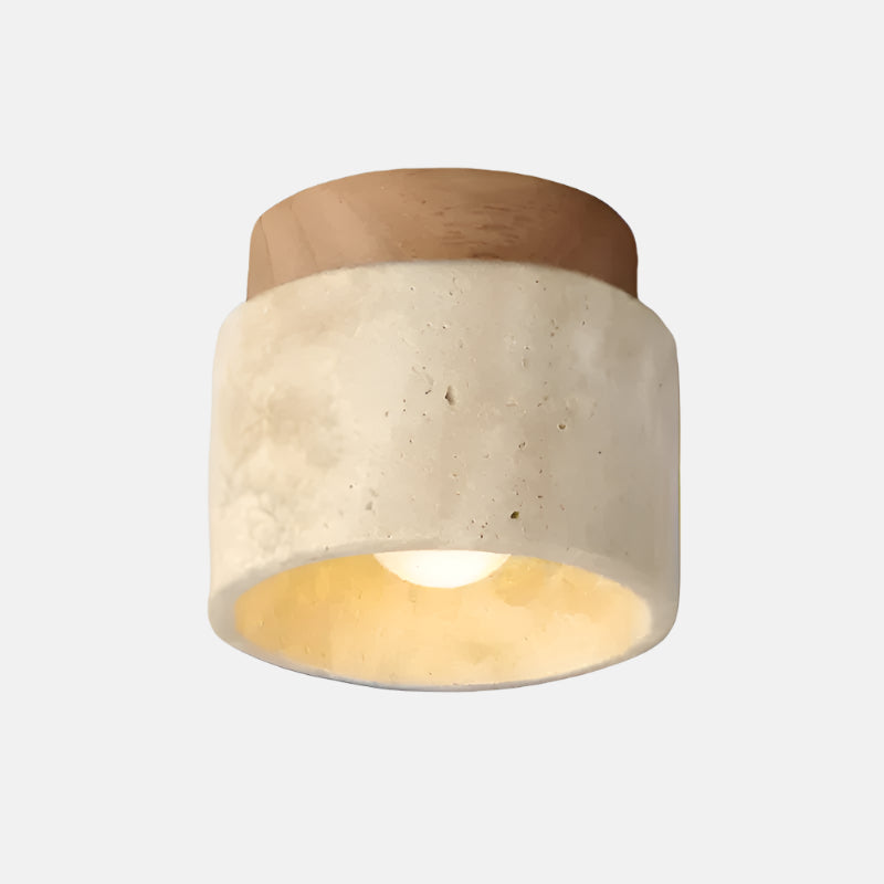 Glowing Marble - Elegant Ceiling Light for Staircase