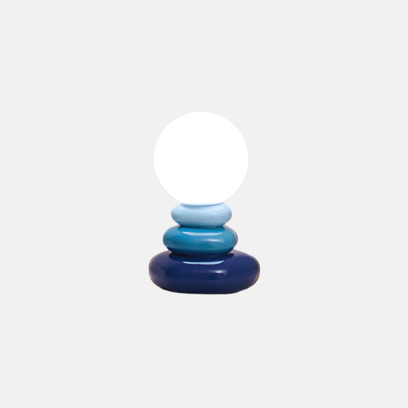 BlueHaven – Stone-Inspired Ceramic Lamp