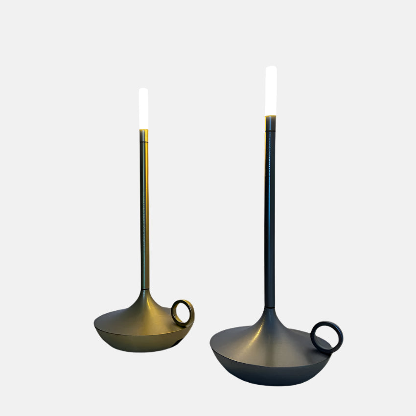 Retro - Aluminum Wireless Candlelight Lamp