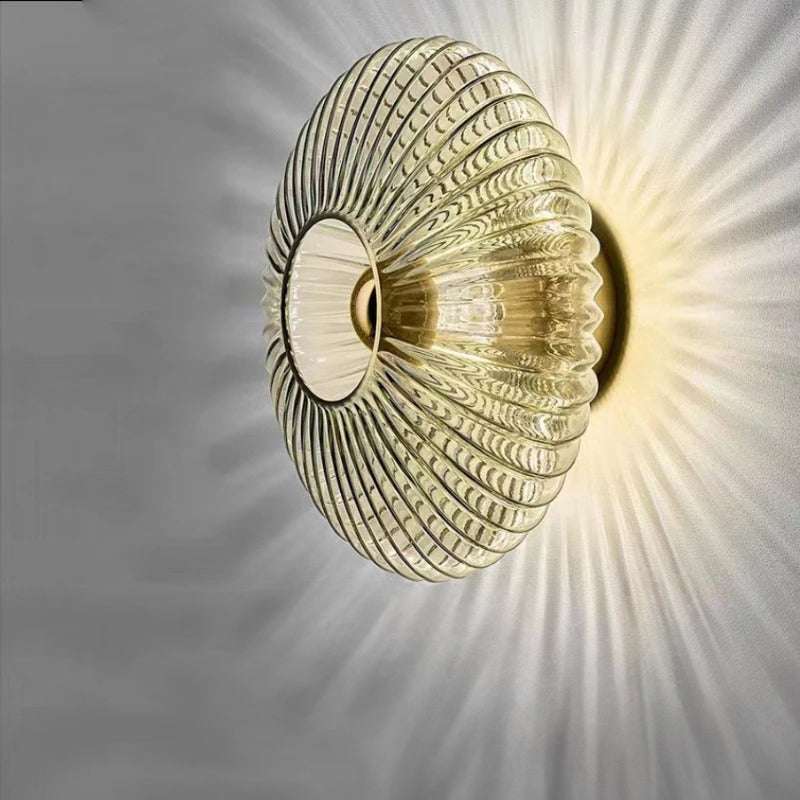 VitraGlow – Contemporary Glass Sconce