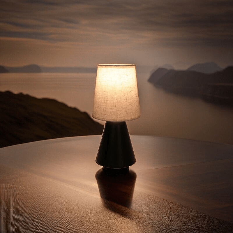 Sleek Noir - Table Lamp