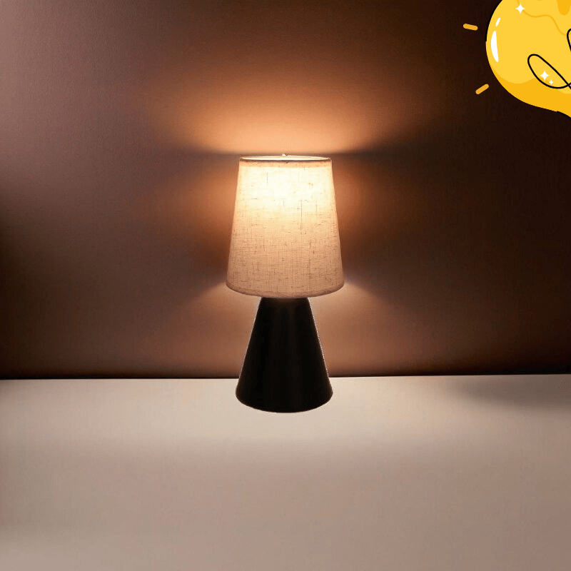 Sleek Noir - Table Lamp