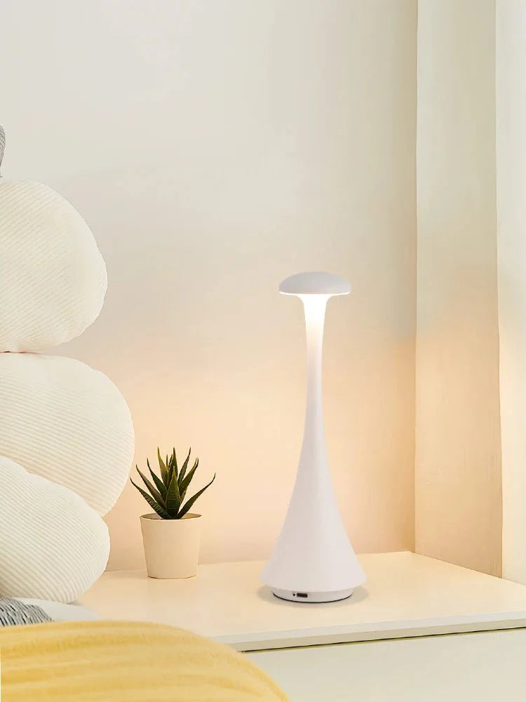 Capella Black – Modern Rechargeable Lamp