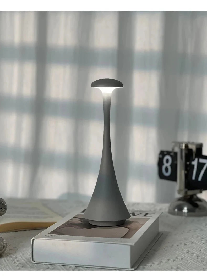Capella Black – Modern Rechargeable Lamp