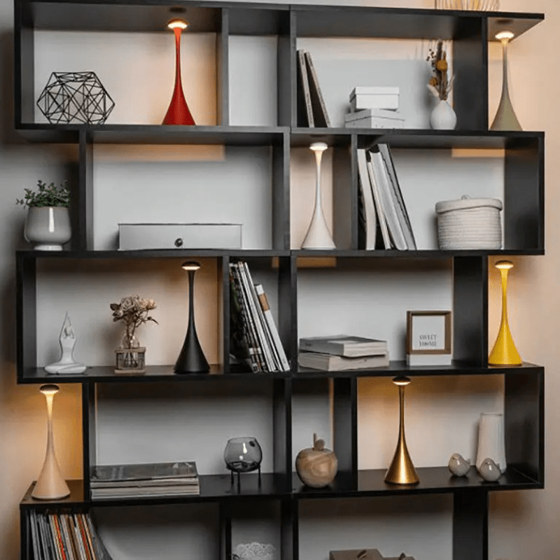 Capella Black – Modern Rechargeable Lamp
