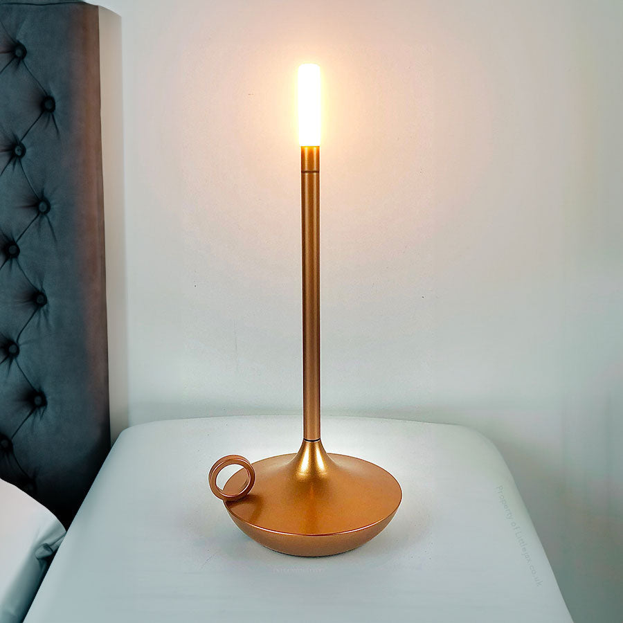 Retro - Aluminum Wireless Candlelight Lamp