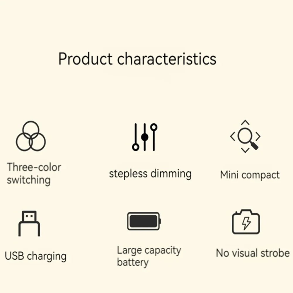 CalmiGlow – Touch-Control Night Light
