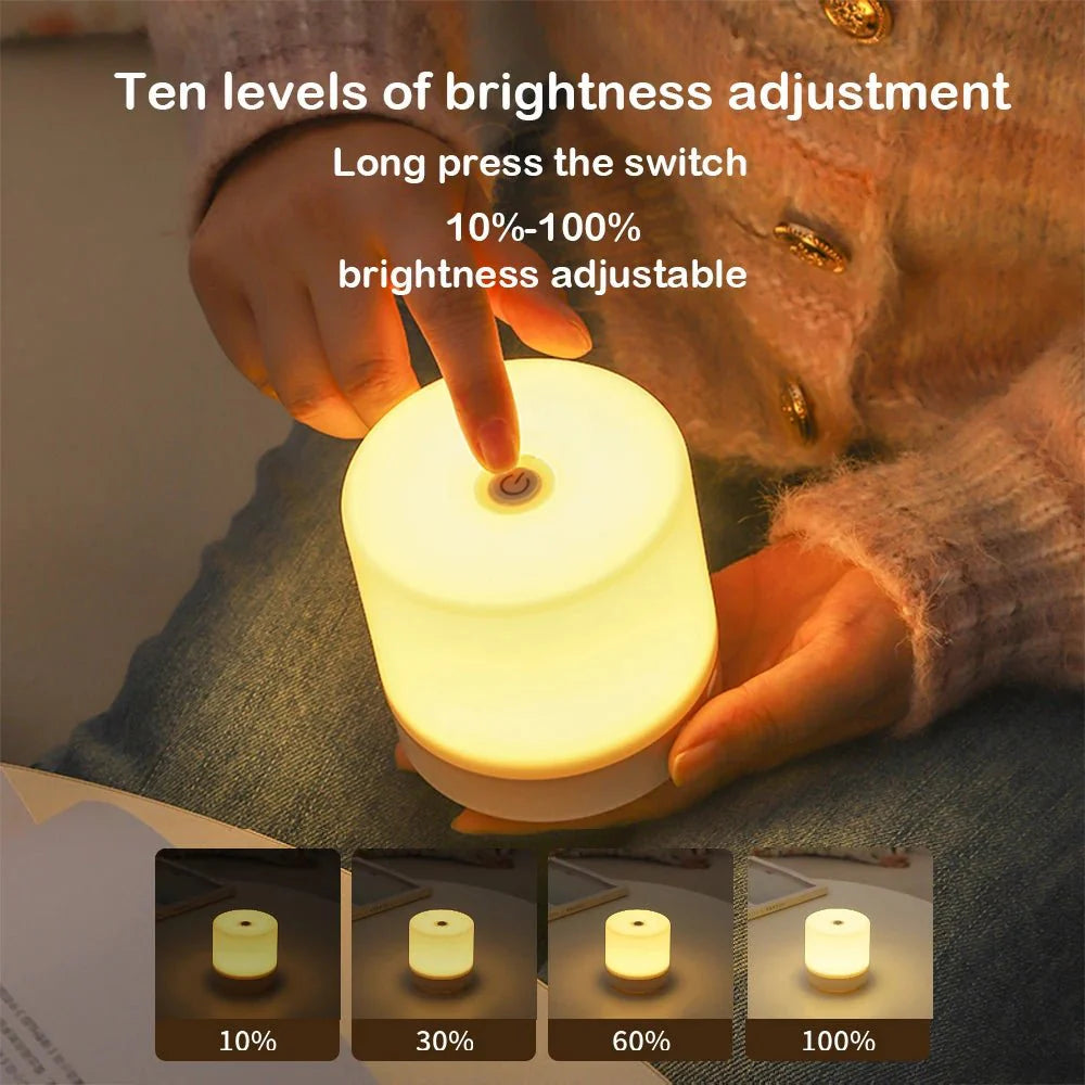 CalmiGlow – Touch-Control Night Light